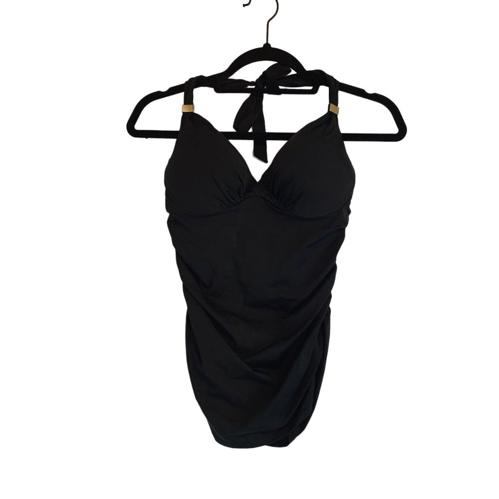 Victoria Secret Ruched Swim Top womens size 32D
